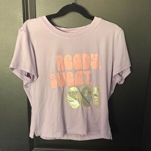 MTA sports short sleeve shirt purple ready sweat go